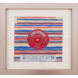 The Beatles, Love Me Do, Signed. 1962, Parlophone, 7" single. Signed to the 'A'-side in blue ink "