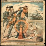 1885-1895 Weekly Freeman and United Ireland cartoons. A collection of 19 cartoons published as