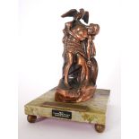 1984 The Dying Cúchulainn bronze, presentation to Eileen Lemass MEP. An unusual version of the