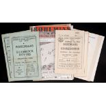 Football 1939-1972 Leinster Football Association Challenge Cup programmes. 11 Semi-final and final