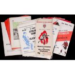 Football 1980s Irish clubs' programmes. 70 club programmes, including 50 Bohemians home matches.