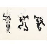 Louis le Brocquy HRHA (1916-2012) THE TÁIN. CÚCHULAINN IN WARP SPASM, 1969 lithographic brush