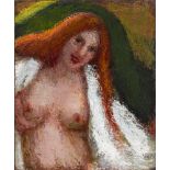 Roderic O'Conor (1860-1940) NUDE BATHING [GIRL BATHING] c.1897-1898 oil on canvas bearing O'Conor