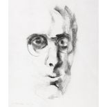 Louis le Brocquy HRHA (1916-2012) WILLIAM BUTLER YEATS, 1981 collotype lithograph on Rives paper; (