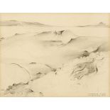 Louis le Brocquy HRHA (1916-2012) CONNEMARA ISLAND, 1944 pencil signed, dated and titled lower right