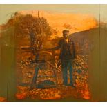 Hughie O'Donoghue (b.1953) DUTIFUL SON, 2007/8 oil on panel incorporating transparent photographic