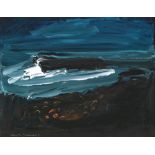 Seán McSweeney HRHA (b.1935) LEAC MOLTÁIN, 1991 oil on board signed and dated lower left; signed,