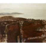 Arthur Armstrong RHA (1924-1996) ROCKY LANDSCAPE, 1968 oil on board signed lower left; titled on