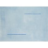 William Scott CBE RA (1913-1989) BLUE FIELD, 1972 silkscreen; (no. 3 from an edition of 72) signed