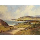 George K. Gillespie RUA (1924-1995) NEAR DUNFANAGHY, COUNTY DONEGAL oil on canvas signed lower left;