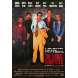 The Usual Suspects, signed. 1995, Polygram, a US one-sheet poster signed by Gabriel Byrne, Chazz