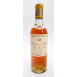 Chateau D' Yquem Sur Saluces 1962 Two 375ml bottles. Low neck.