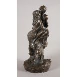 Robin Buick ARHA (b.1940) KISSING FIGURES resin; (no. 41 from an edition of 250) signed and numbered