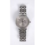 Longines automatic wristwatch. A gentleman's Longines automatic, stainless steel wristwatch, model