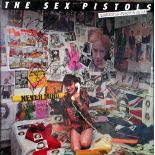 Sex Pistols, 'Anarchy in the UK', signed 12" single. 1984, Chaos Records, Cartel 1DB, 12"