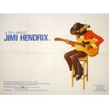 Jimi Hendrix 1973, Warner Brothers, a documentary about Jimi Hendrix featuring performances from