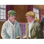 Robert Taylor Carson HRUA (1919-2008) A QUIET PINT oil on panel signed lower right Estate of the