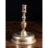 A Late 17th Century Spanish Brass Candlestick, Circa 1680.