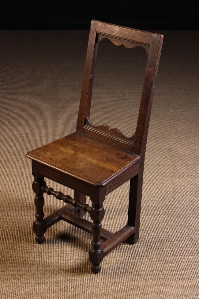 A Small 17th Century French Child's Side Chair.