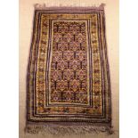 Two Persian Wool Rugs;