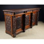 A Large & Impressive Burmese Sideboard Base.