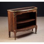 A Small 19th Century Vitrine-topped Bookcase.