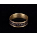 A George III Gentleman's Gold Memorial Ring,