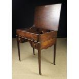 An Early 19th Century Mahogany Free-standing Box-topped Table.