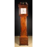 A Handsome Late 18th Century Mahogany Long-case Clock by Edward Goldsworthy, Circa 1790.