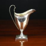 A Georgian Neo-Classical Silver Creamer hallmarked London 1792,