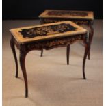 A Pair of 19th Century Marquetry Tables.