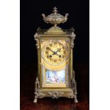 A French 19th Century Four Light Mantel Clock.