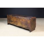 A 16th Century Boarded Oak Coffer (A/F).