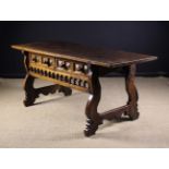 A Fine 17th Cenury Spanish Walnut Table.