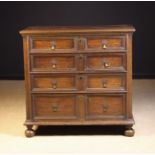 A William & Mary Oak Chest of Drawers.