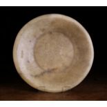An Antique Alabaster Cut Bowl, 10 in (25.5 cm) in diameter.