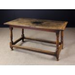 A 17th Century Joined Oak Centre Table.