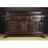 A French Renaissance Style Sideboard.