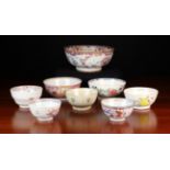 A Small Collection of 18th & 19th Century English & Chinese Bowls (A/F).