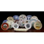 A Collection of Decorative 19th Century Plates.