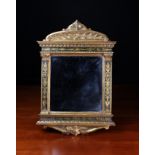 A Small Italian Giltwood Wall Mirror.