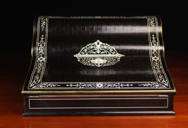 A Fine Quality 19th Century French Writing Slope by Tahan of Paris.