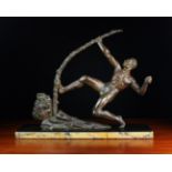 An Art Deco Bronze Figure of an Archer after a study by Antoine Bourdelle; 'Héraclès Archer'.