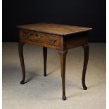 An 18th Century Oak Side Table.