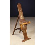 A 19th Century Folding Mahogany Artist's Chair.