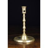 A 16th Century Brass Candlestick, Circa 1530.