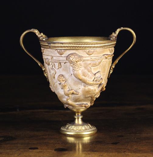 A Late 19th Century Chalice published by Elkingtons after the antique,