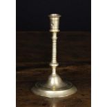 A 16th Century Nuremberg Candlestick.