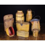 A Collection of Various Vintage Tôleware Containers.
