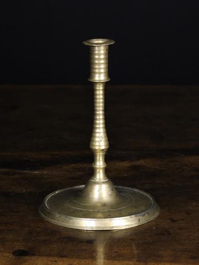 A 16th Century Nuremberg Candlestick.